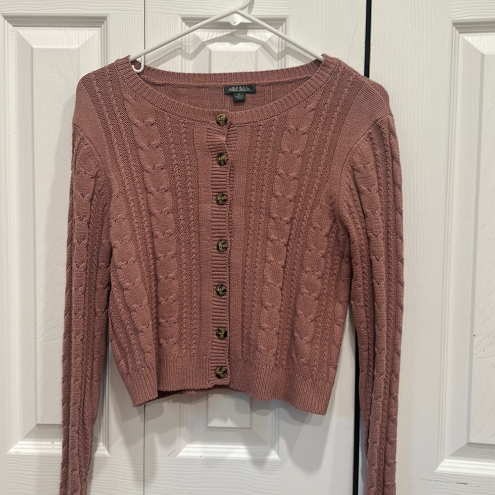 wild fable size medium buttoned sweater